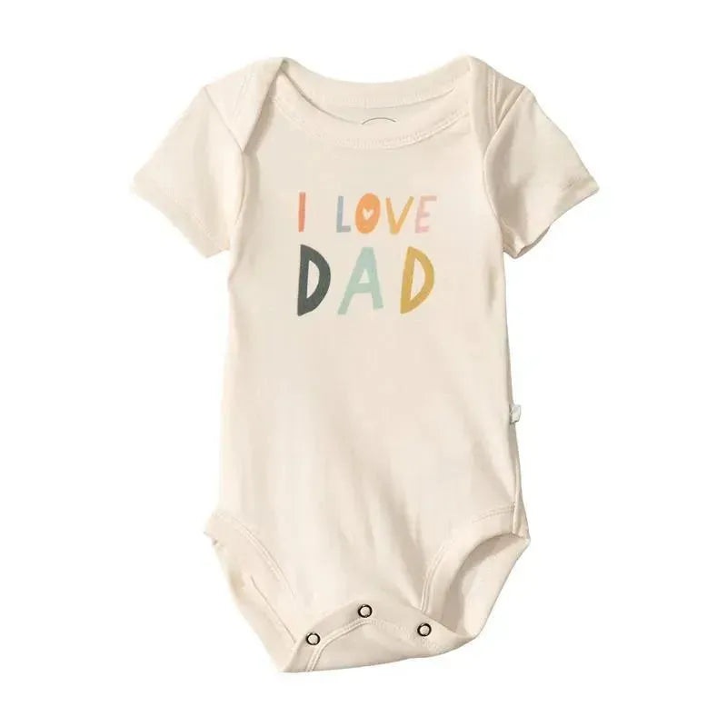 Finn + Emma Graphic Bodysuit Love Dad, Beige