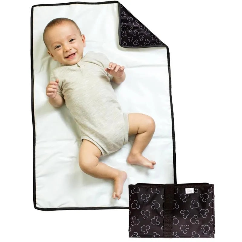 J.L Childress – Disney Full Body Portable Changing Pad, Mickey Mouse Black