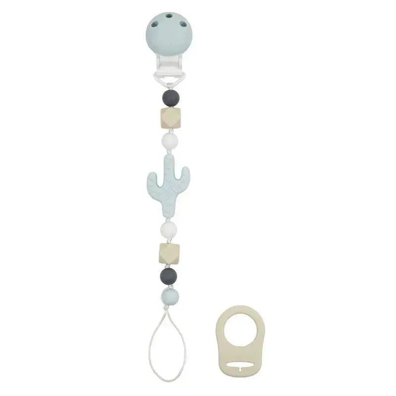 Kushies SiliBead Pacifier Clip – Cactus