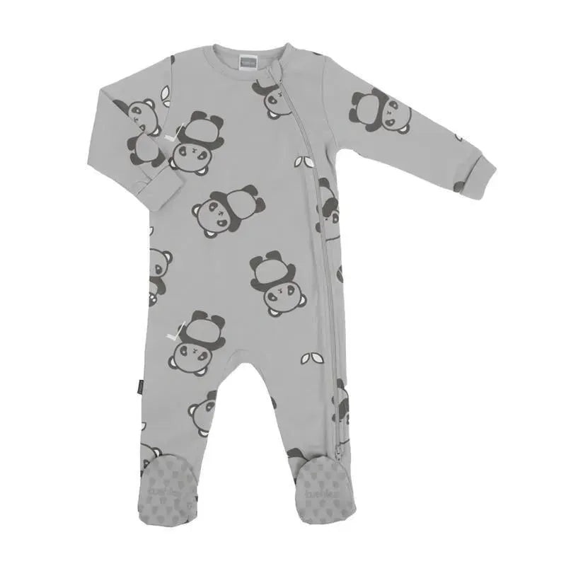 Kushies – Wild & Free Side Zip Sleeper Grey Print
