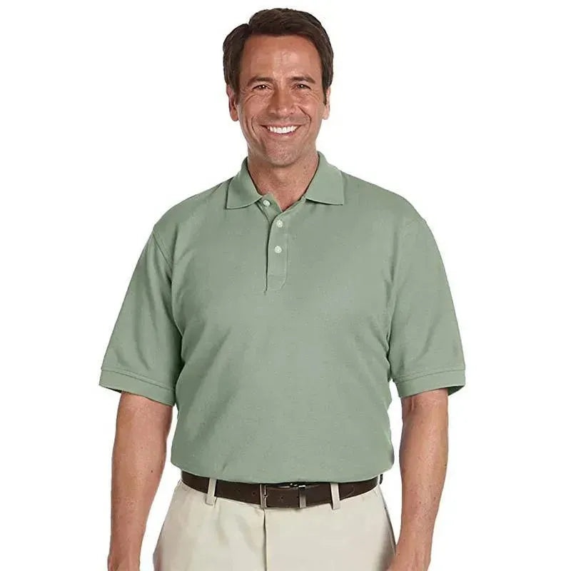Men’s Short Sleeve Polo Shirt – Green (Adult)
