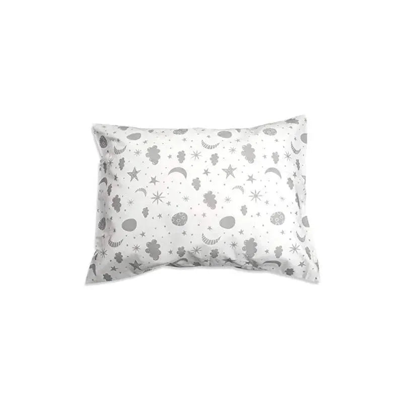 Spasilk – 100% Cotton Pillowcase Toddler Size Grey Celestial