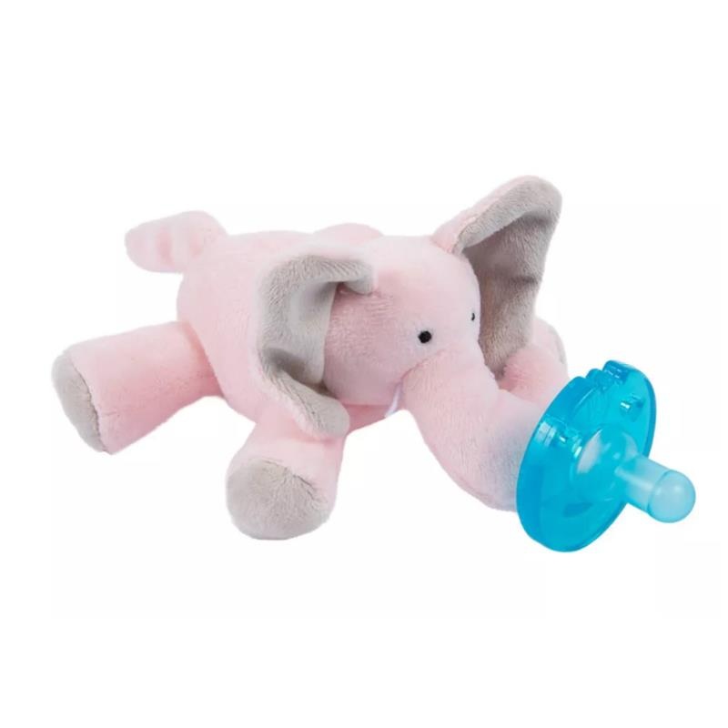 Wubbanub Infant Pacifier Pink Elephant