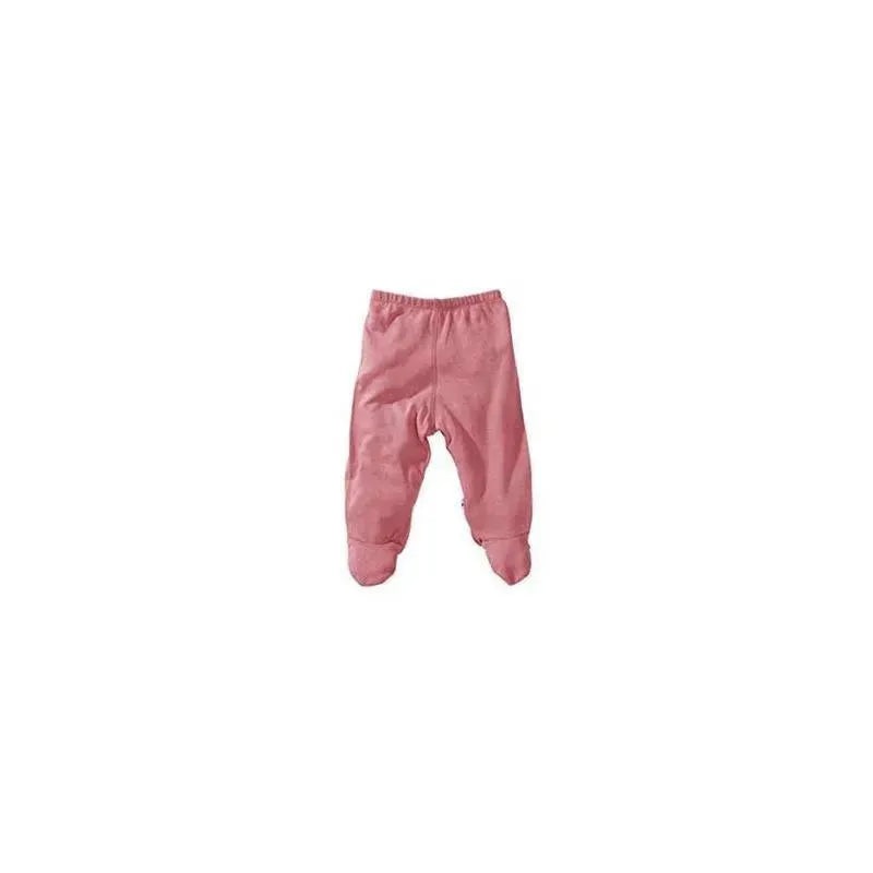 Baby Soy Solid Soft Footie Pants – Pink Lemonade