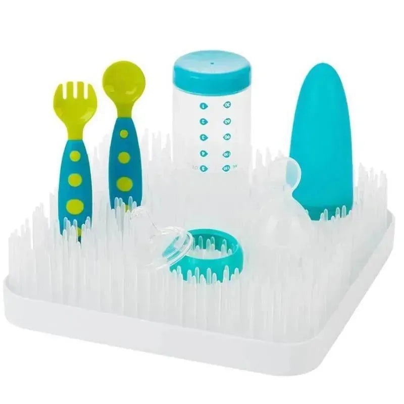 Boon Grass Countertop Drying Rack for Baby Bottles and Pacifiers, Winter White