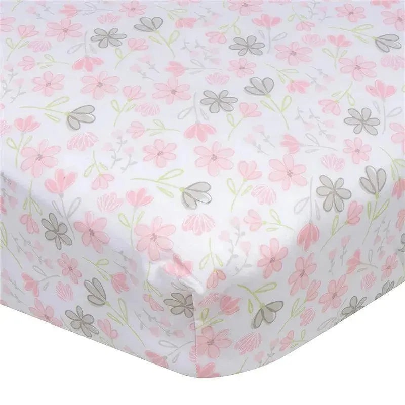 Gerber Bedding – 1Pk Fitted Baby Crib Sheet – Girl Mommy & me