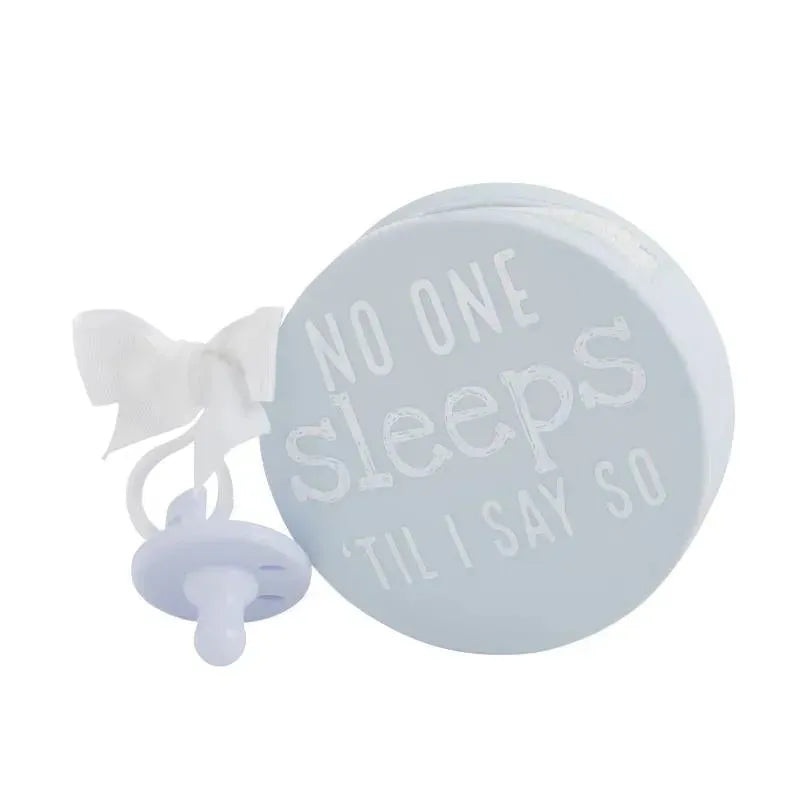 Mud Pie 21 – Pacy holder Set – Blue No one sleeps til I say so