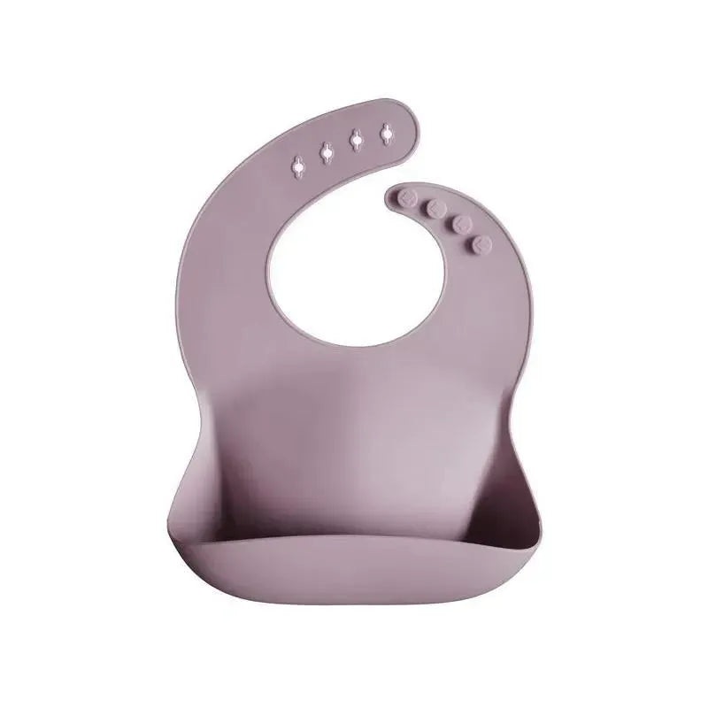 Mushie – Silicone Baby Bib – Pale Mauve