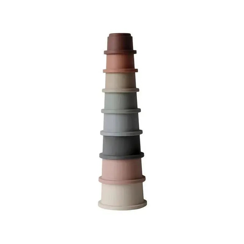 Mushie – Stacking Cups baby Toy | Made In Denmark (Original)