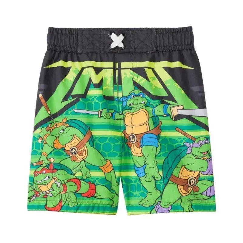 Nickelodeon Boys’ Teenage Mutant Ninja Turtles Swim Trunks 24M