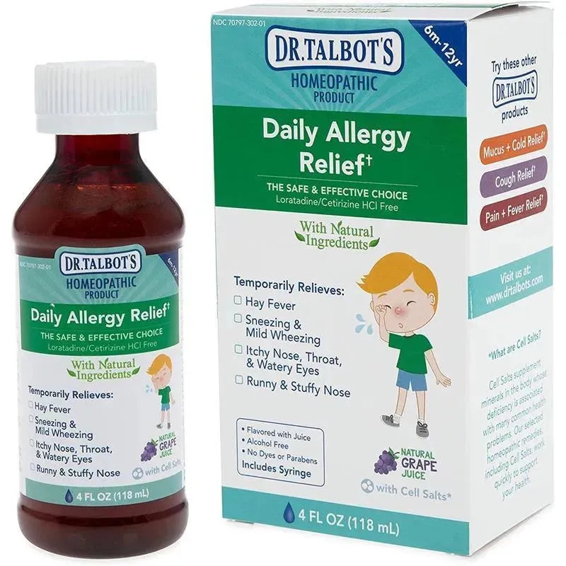 Nuby – 4 Oz Homeopathic Dr Talbots Allergy Relief