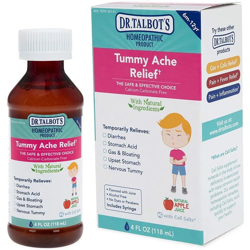 Nuby – 4 Oz Homeopathic Dr Talbots Tummy Ache Relief