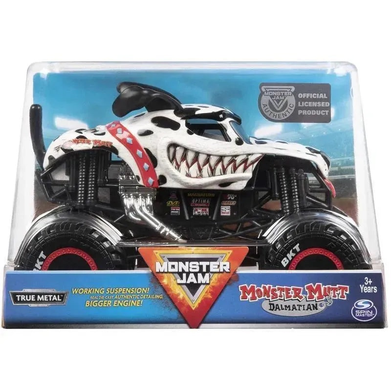 Spin Master – Monster Jam True Metal Monster Truck Mutt Dalmatian