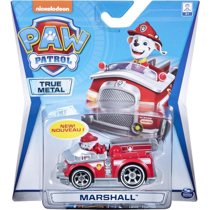 Spin Master – Paw Patrol True Metal Firetruck Marshall
