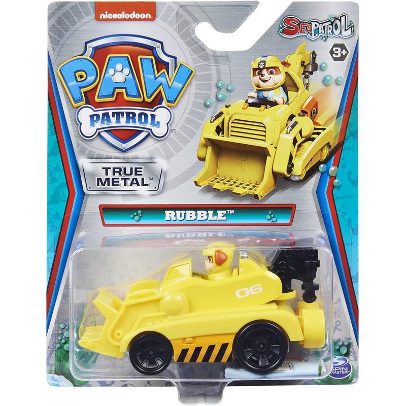 Spin Master – Paw Sea Patrol Series Rubble Die-Cast Vehicle