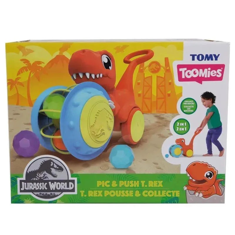 Tomy – Pick & Push T-Rex Jurassic