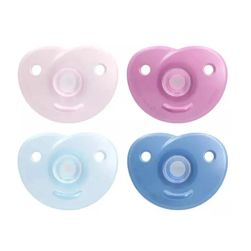 Avent – 2Pk Soothie Heart Pacifier, 3/18M, Mixed Case