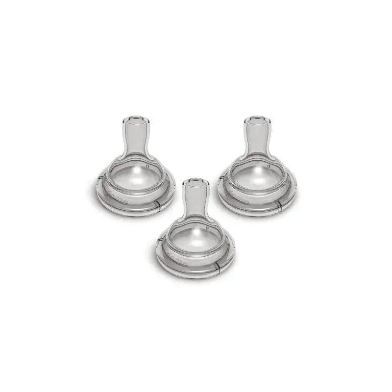iiamo Flow Baby Bottle Nipples, 3-Pack