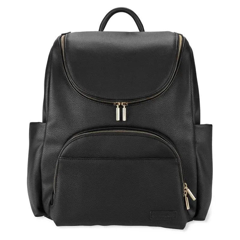 Skip Hop – Evermore 6-In-1 Diaper Backpack Set, Black