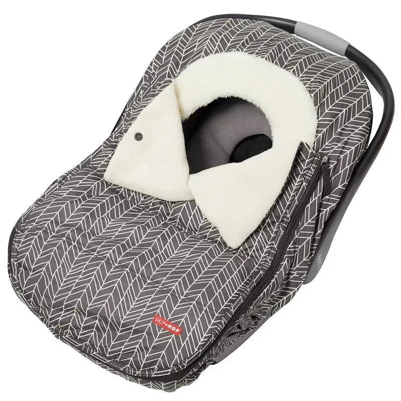 Skip Hop – Stroll & Go Car Seat Cover, Grey Feather