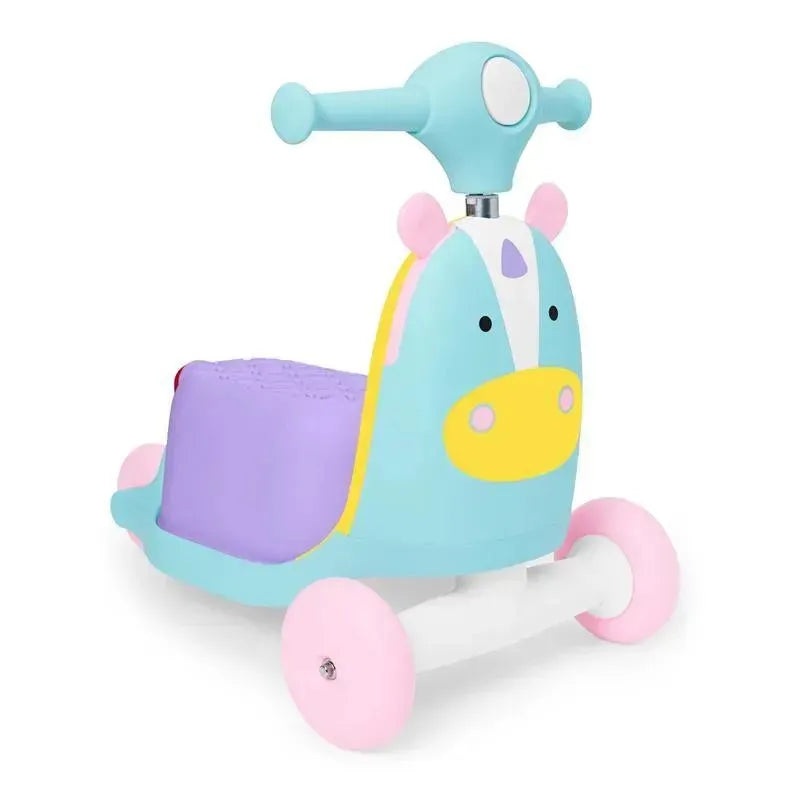 Skip Hop – Zoo 3-In-1 Ride-On Toy, Unicorn