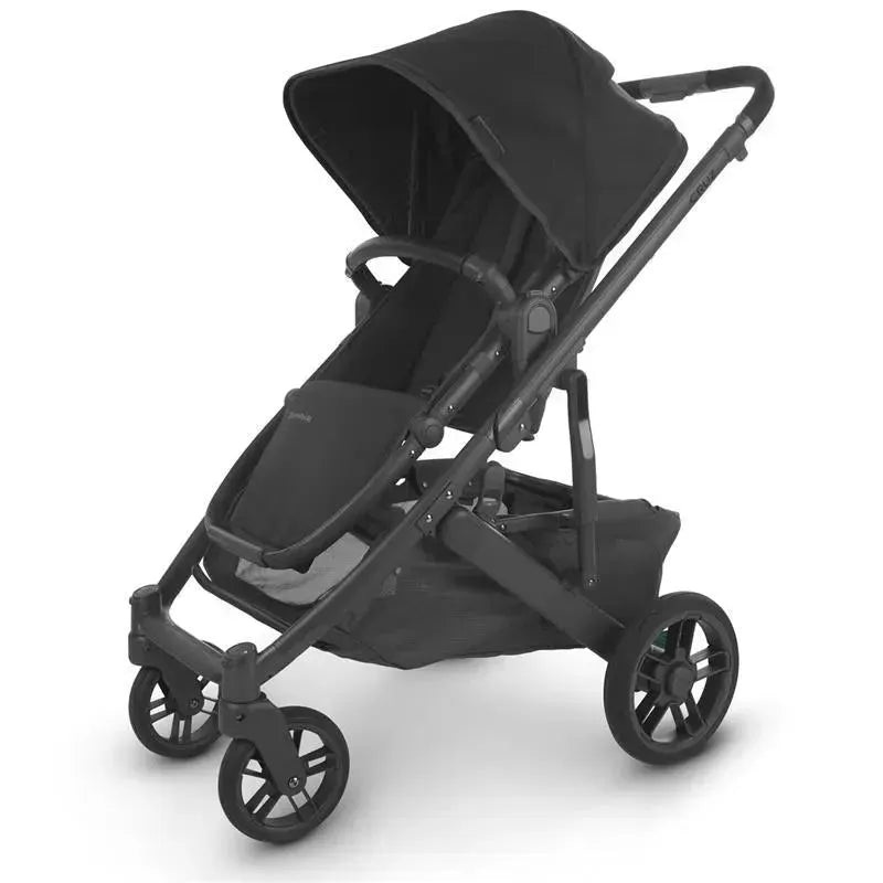 Uppababy – Cruz Stroller V2, Jake (Charcoal/Carbon Frame/Black Leather)