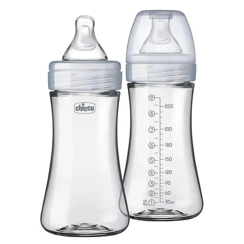 Chicco – 2Pk Duo 9Oz Hybrid Baby Bottle With