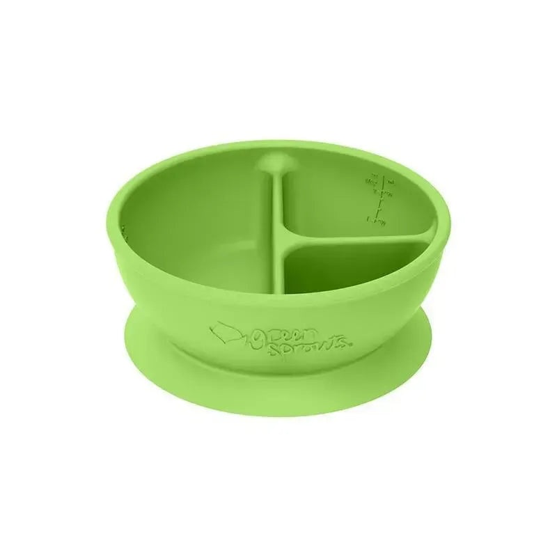 Green Sprouts Silicone Learning Bowl, Green