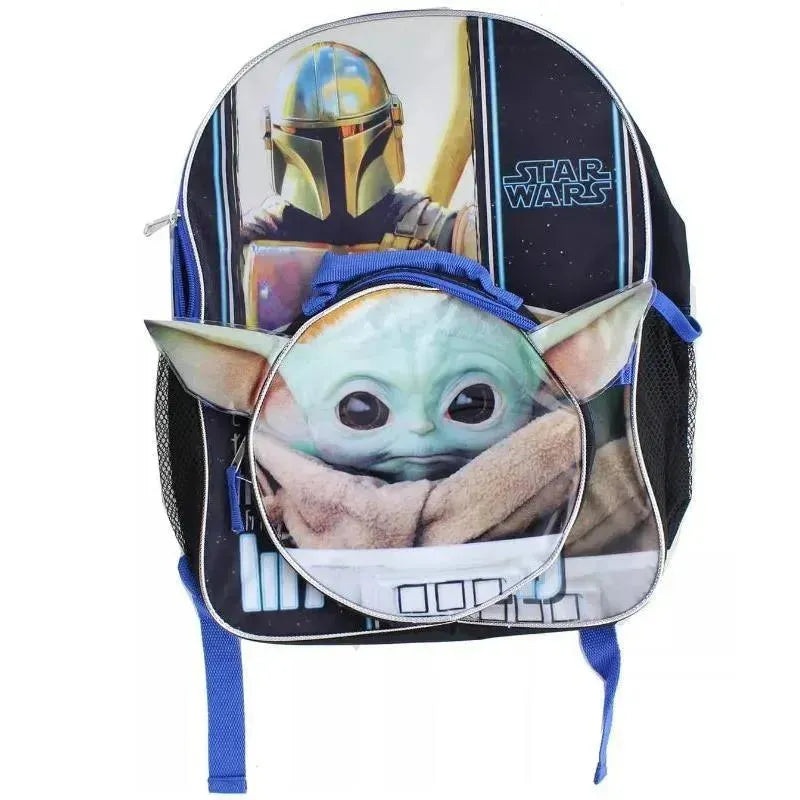 Powerhouse – The Mandalorian 16 Backpack W/Baby Yoda Lunch Kit