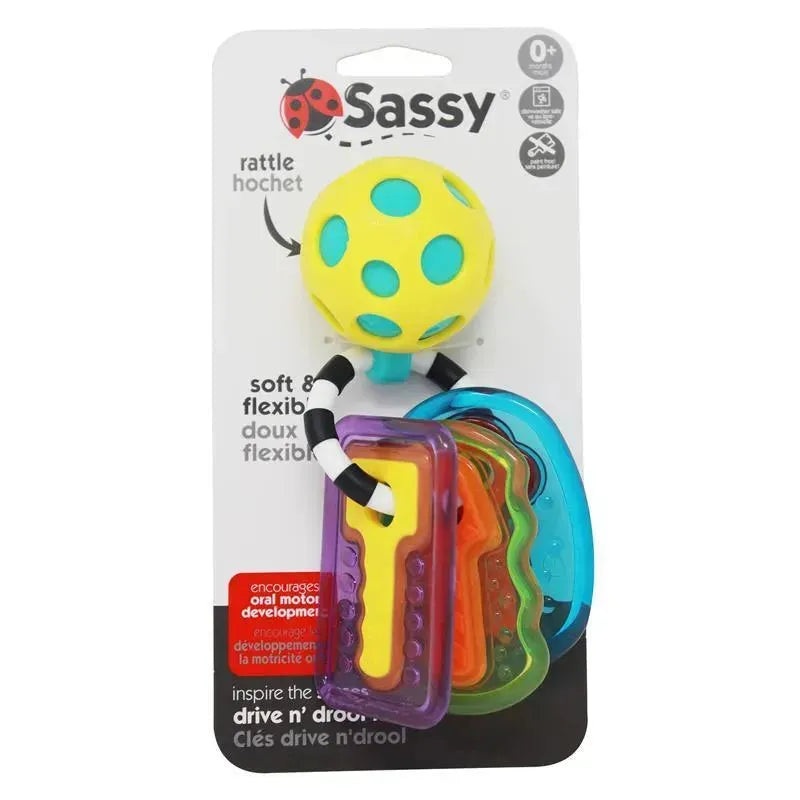 Sassy Drive N’ Drool Baby Keys Toy | Infant Toys