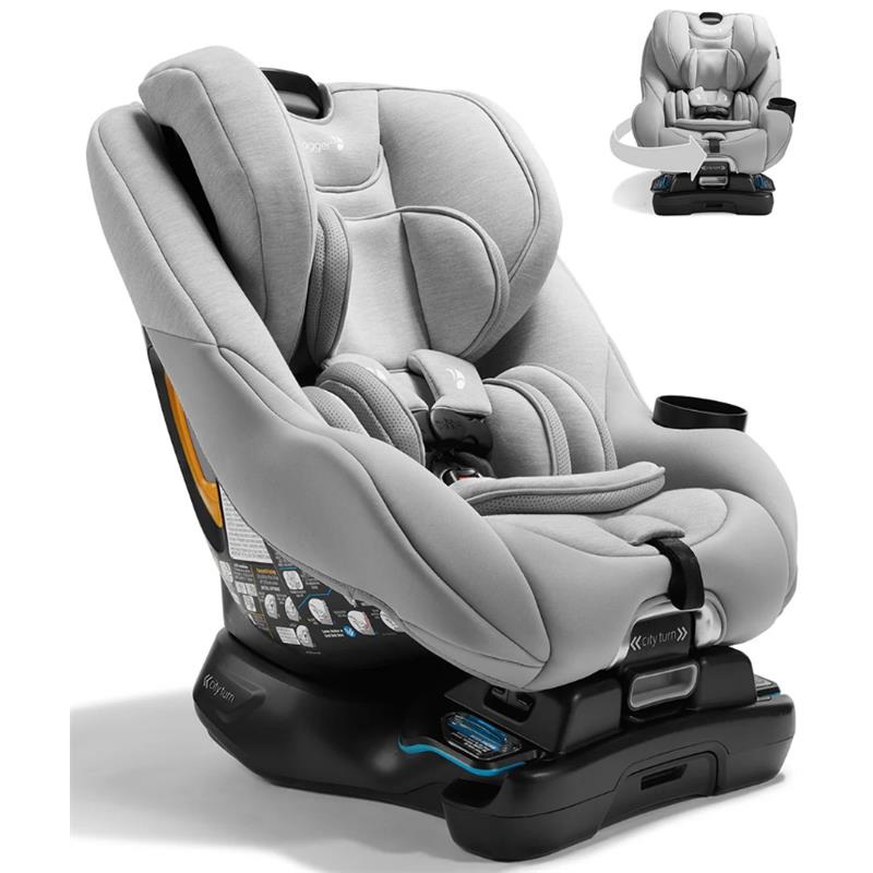 Baby Jogger – City Turn Rotating Convertible Car Seat, Paloma Greige