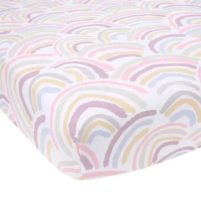 Lambs & Ivy – Baby Fitted Sheet, Rainbow