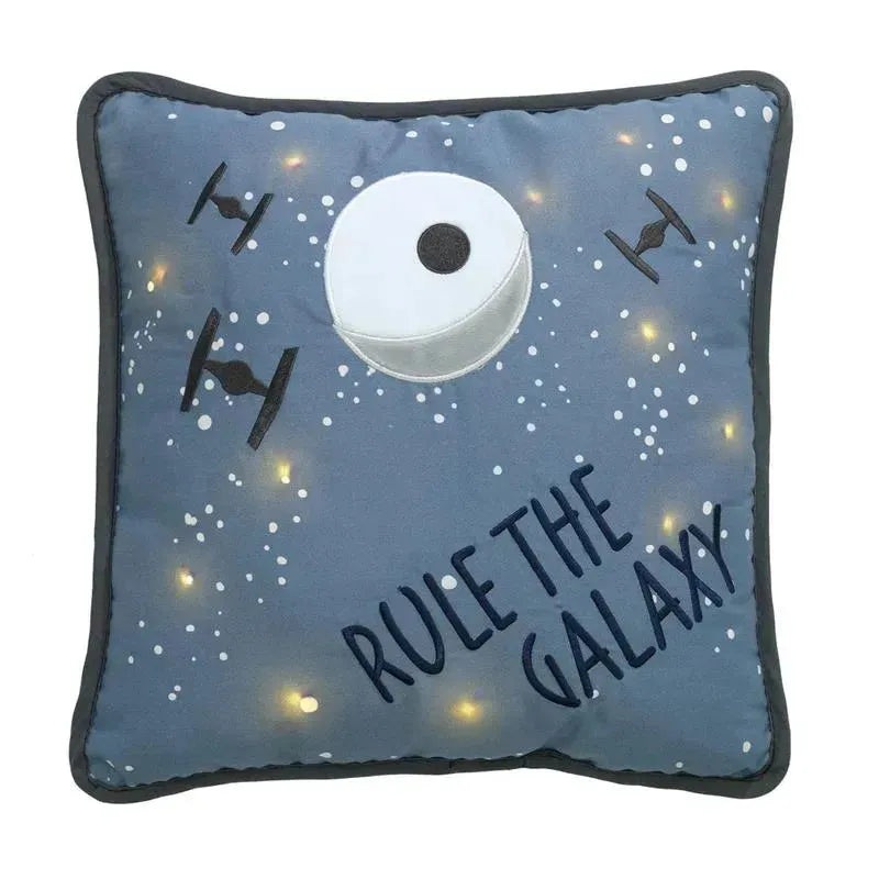 Lambs & Ivy – Light Up Pillow Galaxy, Stars Wars Millennium Falcon