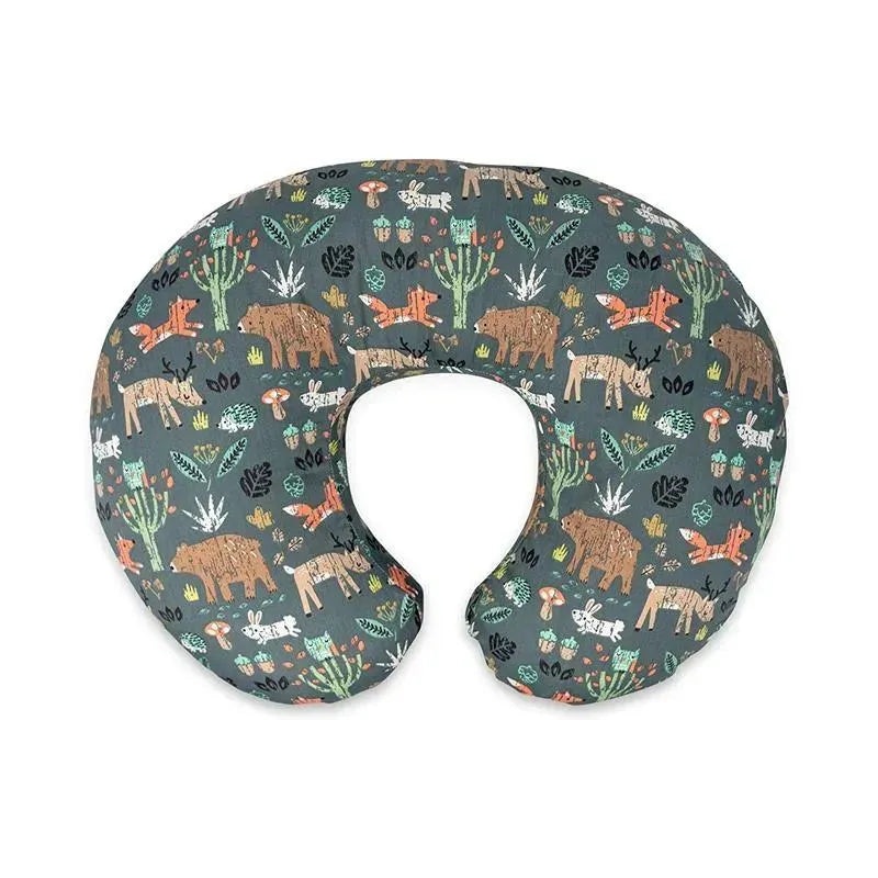 Boppy – Nursing Pillow, Green Forest Animals