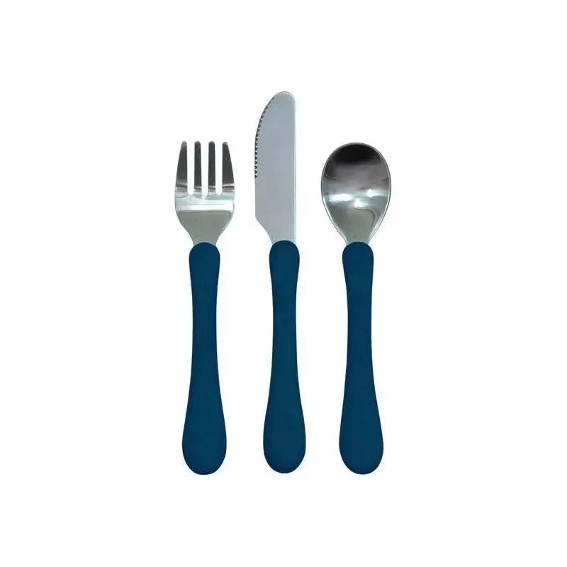 Iplay – Learning Cutlery Set, Navy, 12M