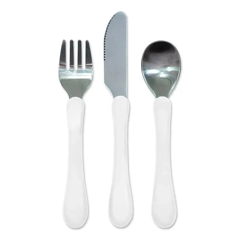 Iplay – Learning Cutlery Set, White, 12M