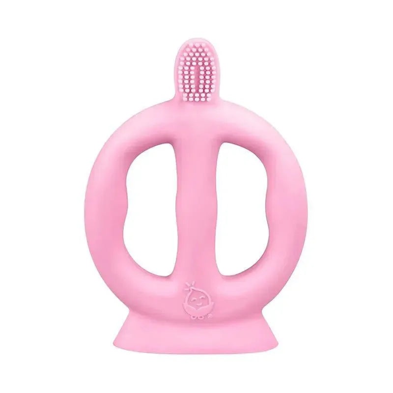 Iplay – Learning Toothbrush Made From Silicone, Pink, 9/18M