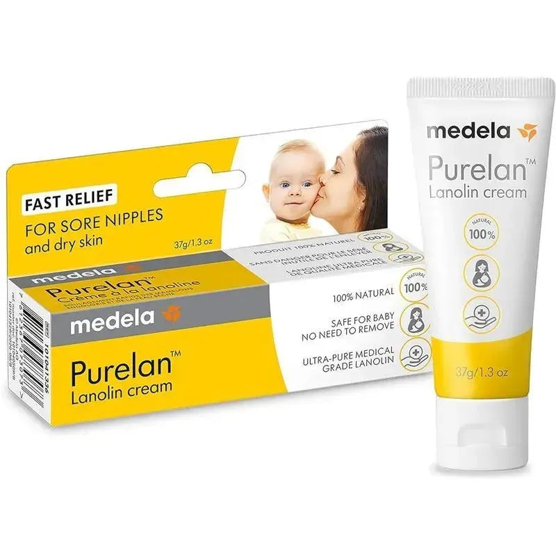 Medela – Purelan Lanolin Nipple Cream for Breastfeeding 1.3Oz