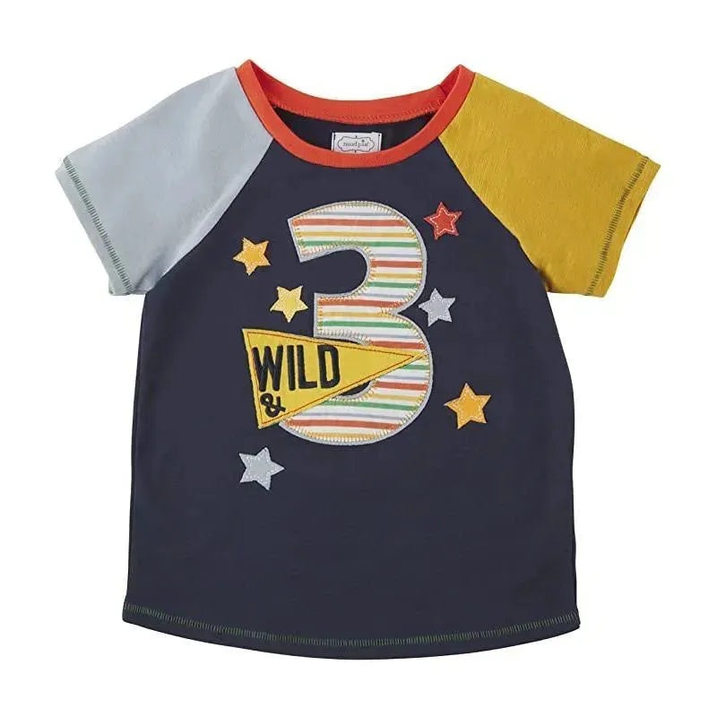 Mud Pie 3rd Birthday Boy Tee