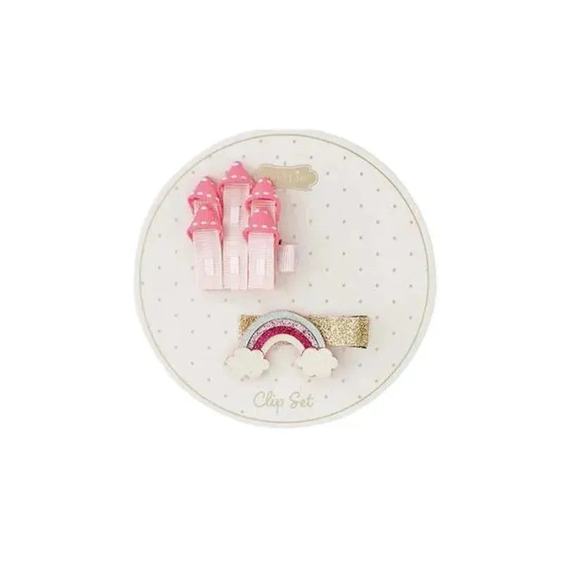 Mud Pie – Everyday Hair Clip Set, Rainbow