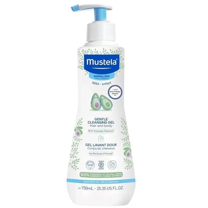 Mustela – Baby Gentle Cleansing Gel, 750ml