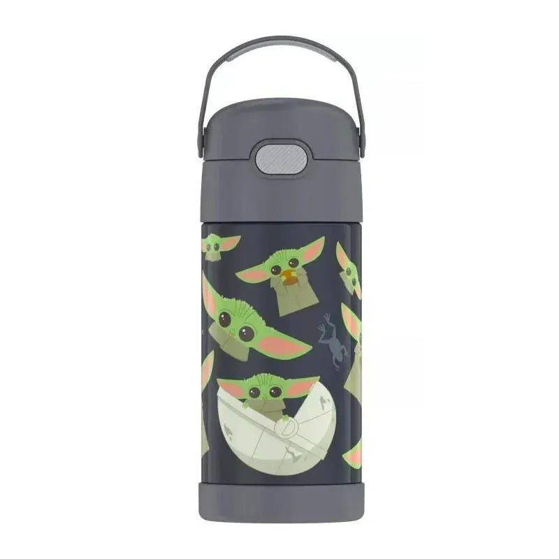 Thermos – Stainless Steel Insulated 12 Oz Straw Bottle, Mandalorian
