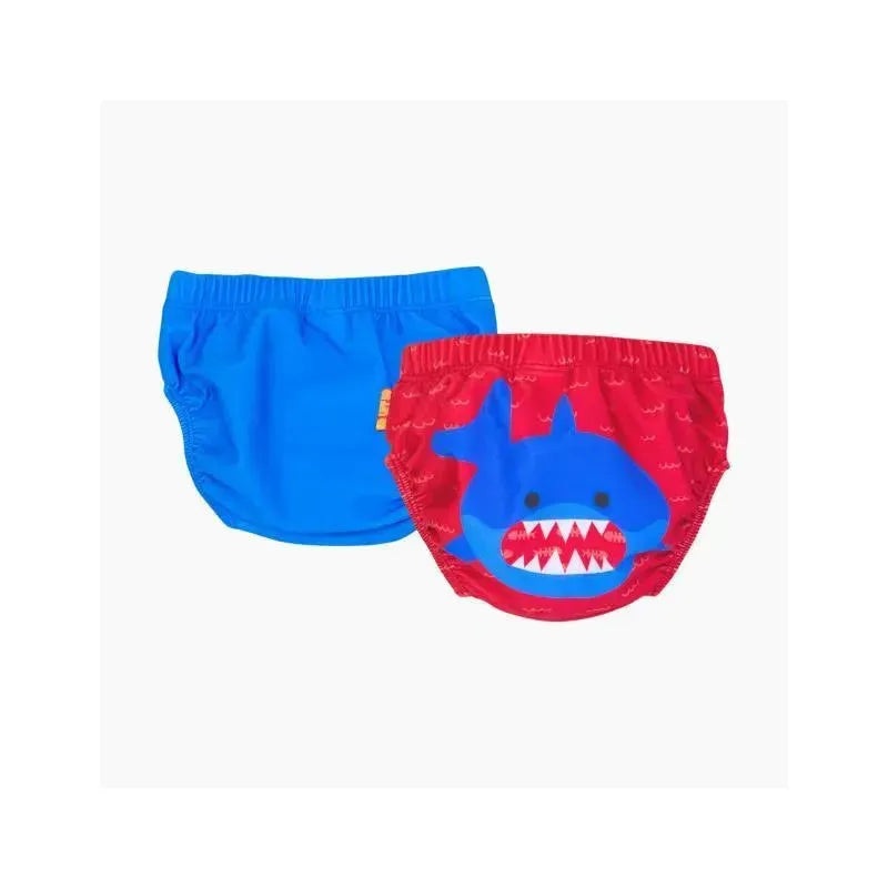 Zoocchini – 2Pk Knit Swim Diaper Set, Shark