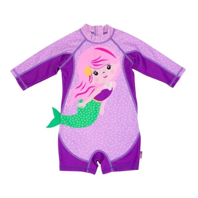 Zoocchini – Baby Girl One Piece Surf Suit, Mermaid
