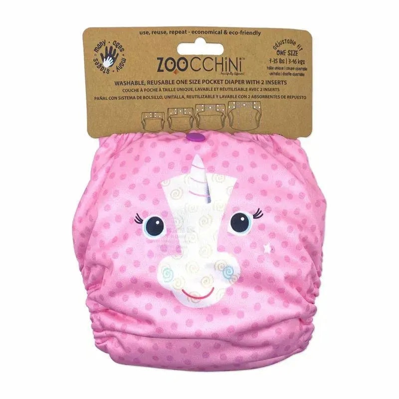 Zoocchini – Cloth Diaper Alicorn With 2Pk Insert One Size