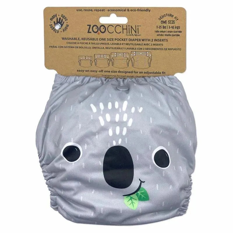 Zoocchini – Cloth Diaper Koala With 2Pk Insert One Size