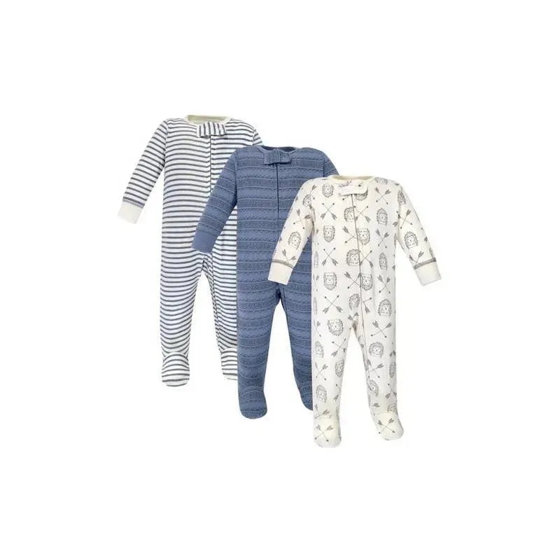 Baby Vision – 3Pk Baby Boy Sleep And Play, Preemie, Hedgehog