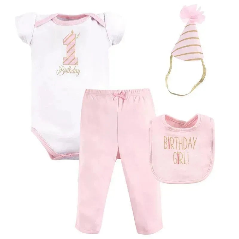 Baby Vision – 4Pk Baby Girl Birthday Gift Set, 12/18M