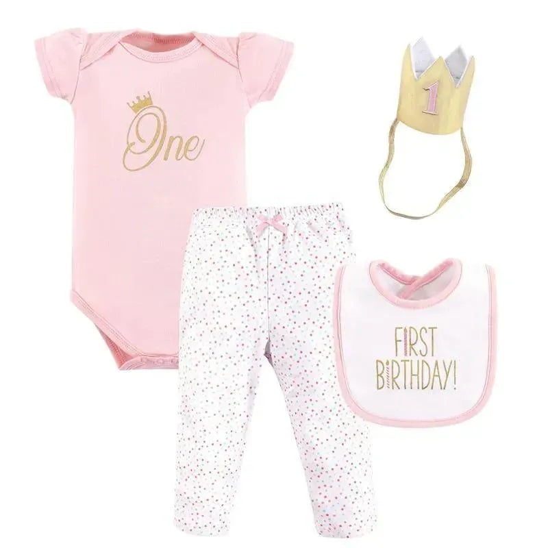 Baby Vision – 4Pk Baby Girl First Birthday Gift Set