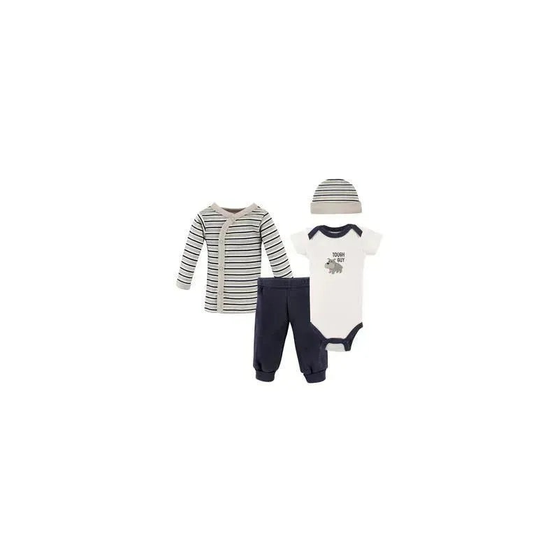 Baby Vision – Baby Boy 4Pc Layette Set, Preemie, Tough Guy